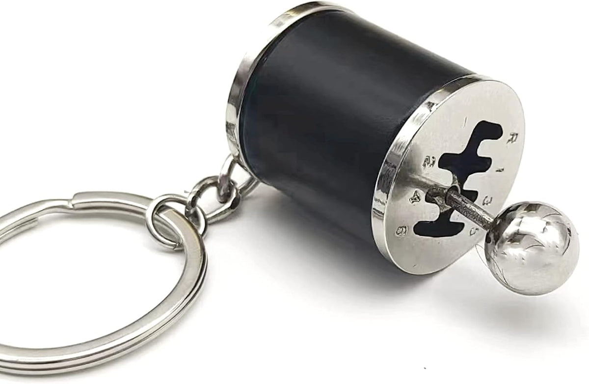 Premium 6-Speed Gear Shift Keychain