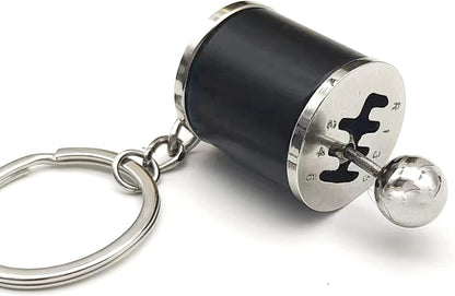 Premium 6-Speed Gear Shift Keychain