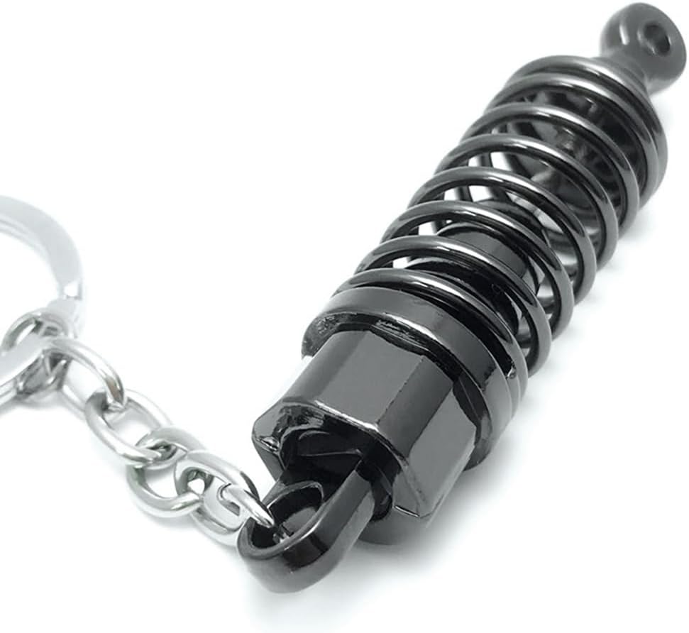 Premium Coilover Suspension Keychain for Car Enthusiasts