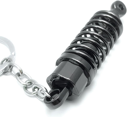 Premium Coilover Suspension Keychain for Car Enthusiasts