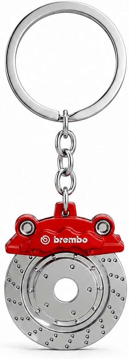High-Performance Brake Disc Keychain