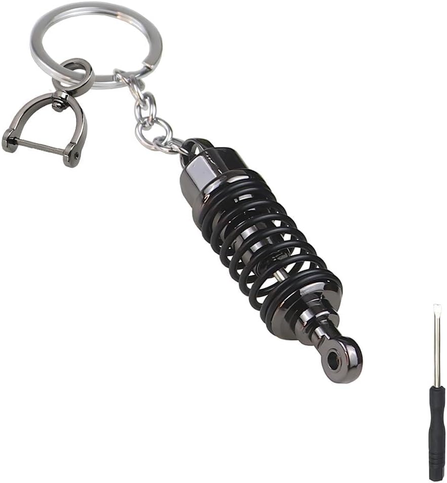 Premium Coilover Suspension Keychain for Car Enthusiasts