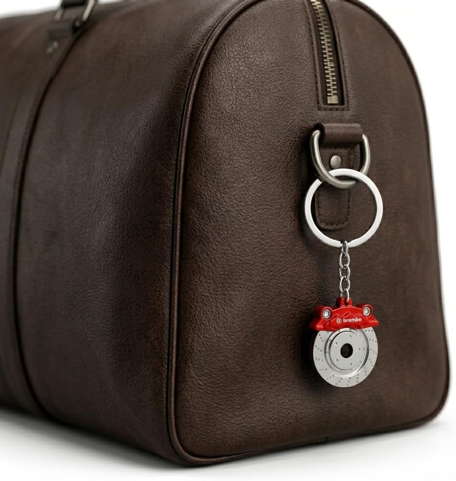 High-Performance Brake Disc Keychain