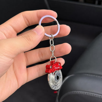 High-Performance Brake Disc Keychain