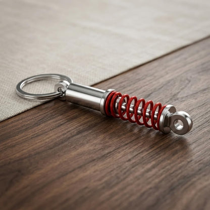 Premium Automotive Shock Absorber Keychain