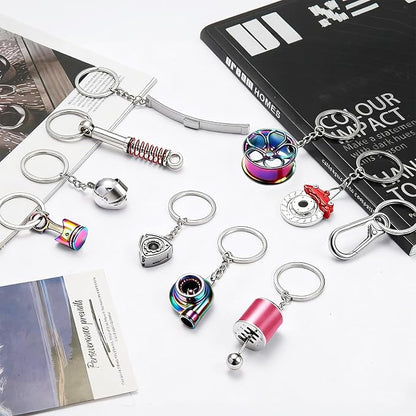 Automotive Passion Keychain Set