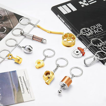 Automotive Passion Keychain Set