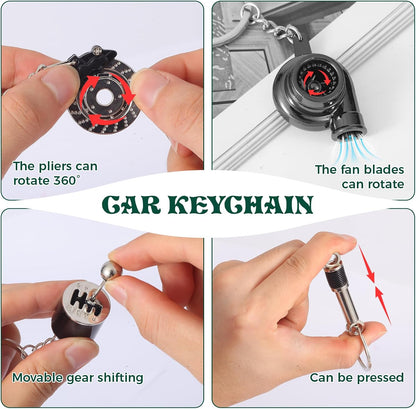 Automotive Passion Keychain Set