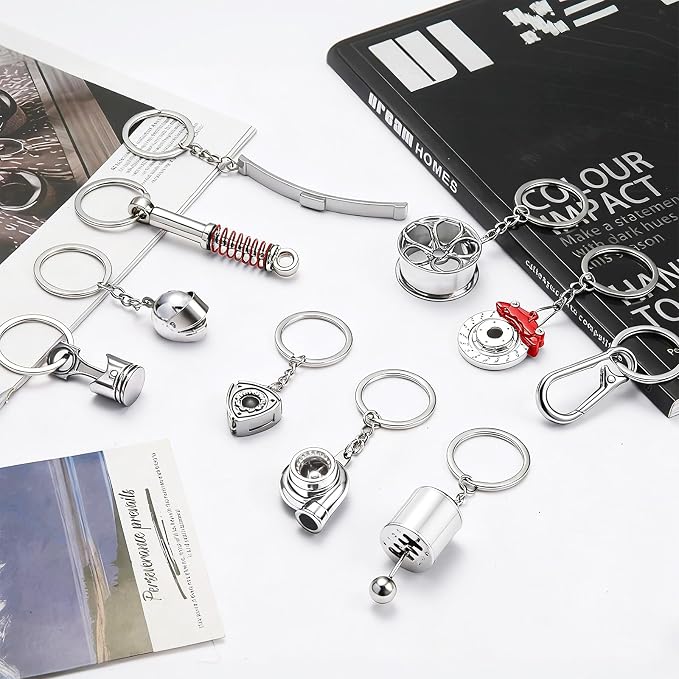Automotive Passion Keychain Set