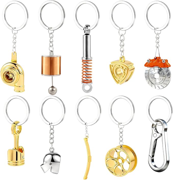 Automotive Passion Keychain Set
