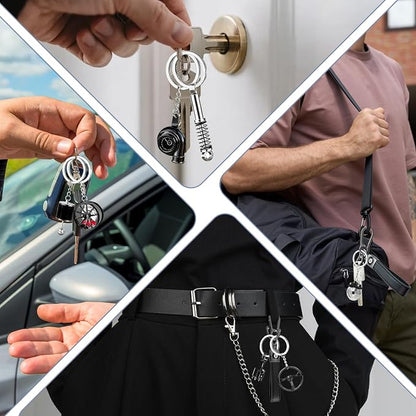Automotive Passion Keychain Set