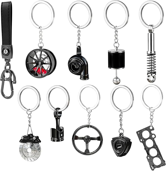 Automotive Passion Keychain Set