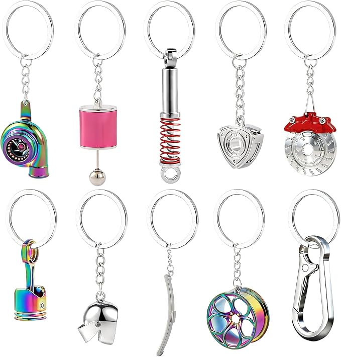 Automotive Passion Keychain Set
