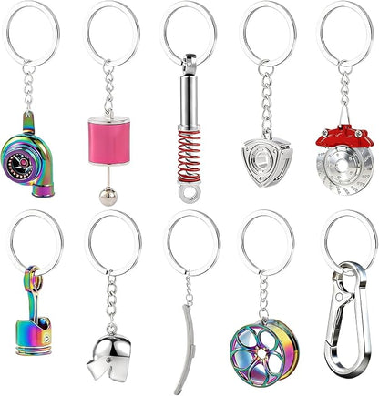 Automotive Passion Keychain Set