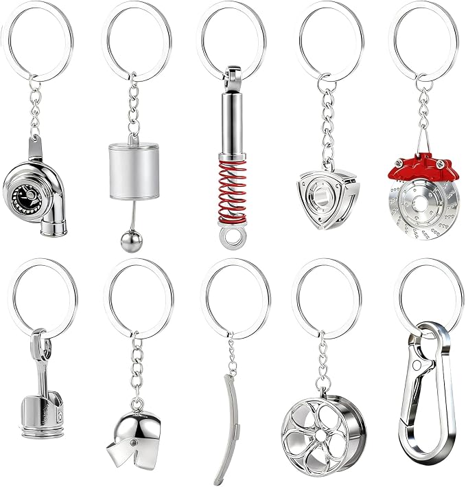 Automotive Passion Keychain Set