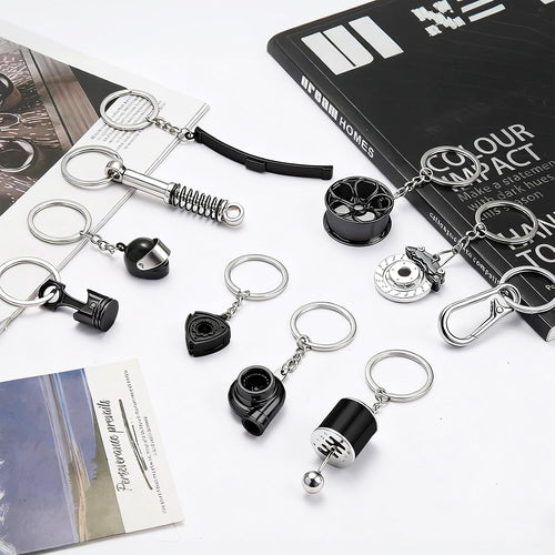 Automotive Passion Keychain Set