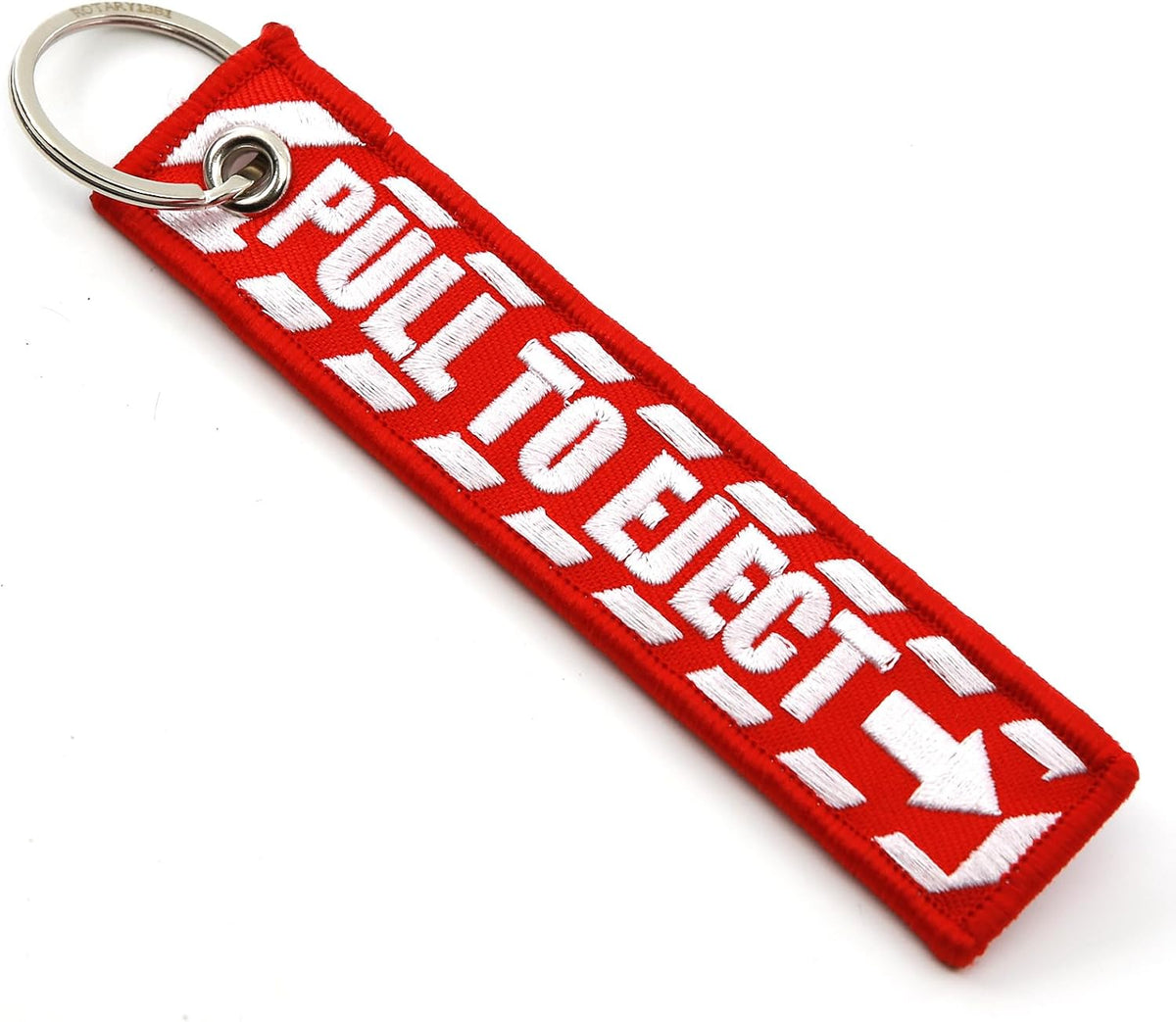 Pull to Eject Aviation Keychain