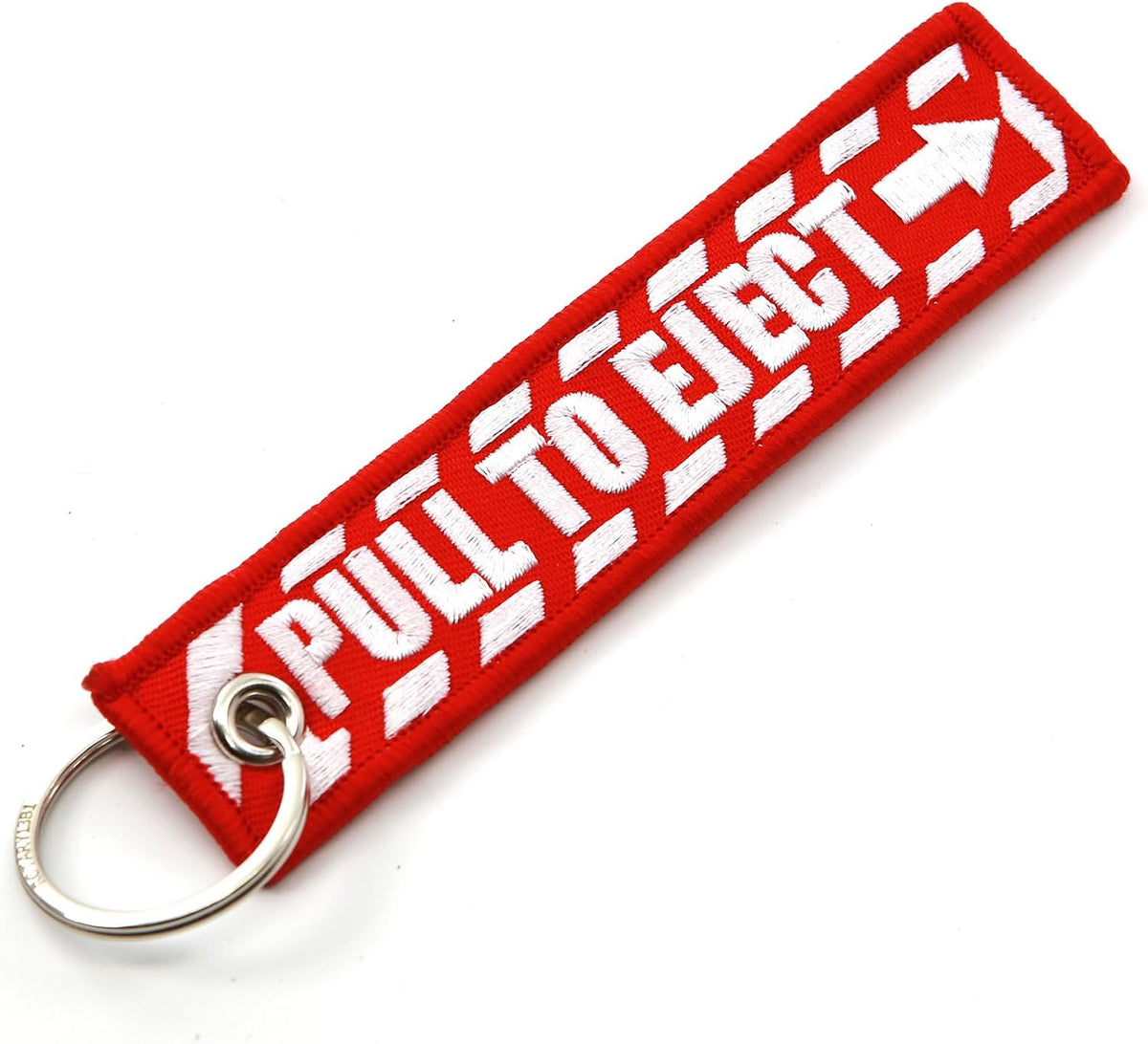 Pull to Eject Aviation Keychain