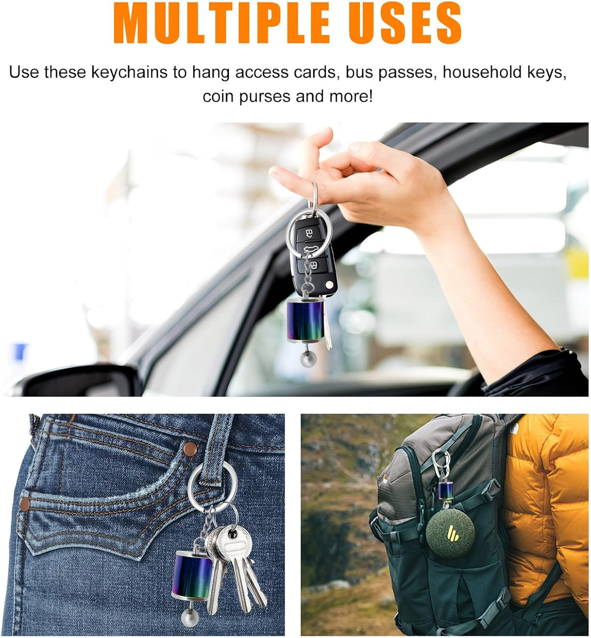 Automotive Gear Shift Keychain